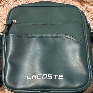 Lacoste Dark Green Men's Messenger Bag
